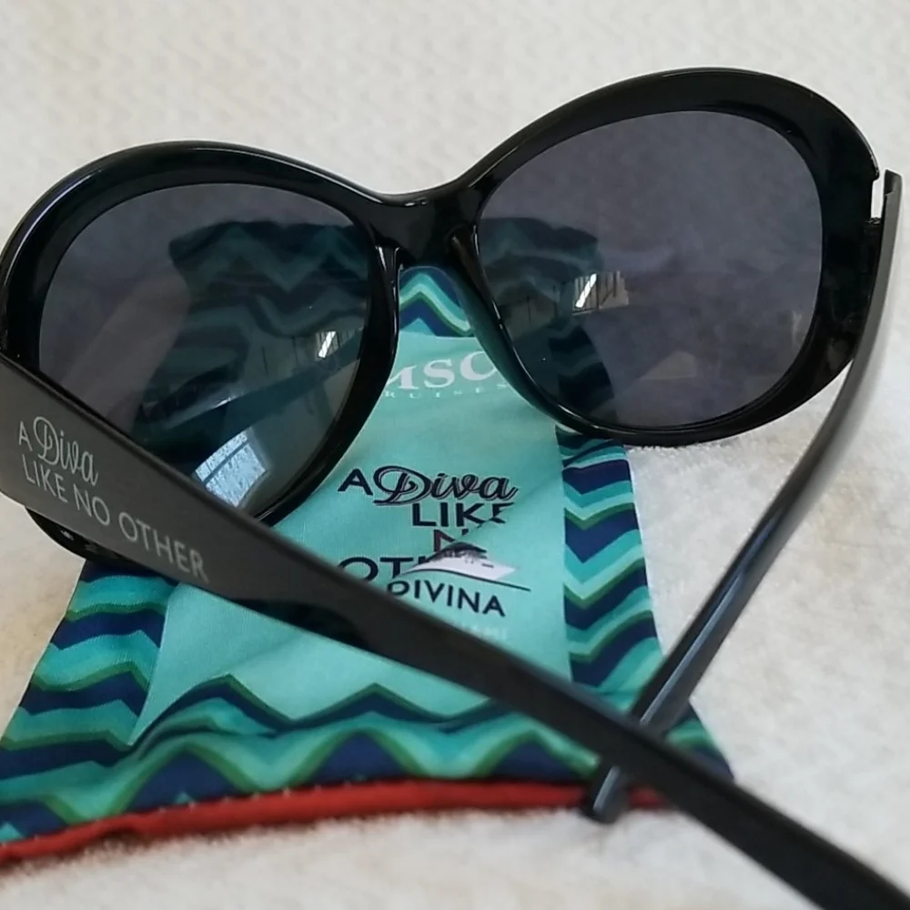 MSC Unisex Chunky Black Sunglasses